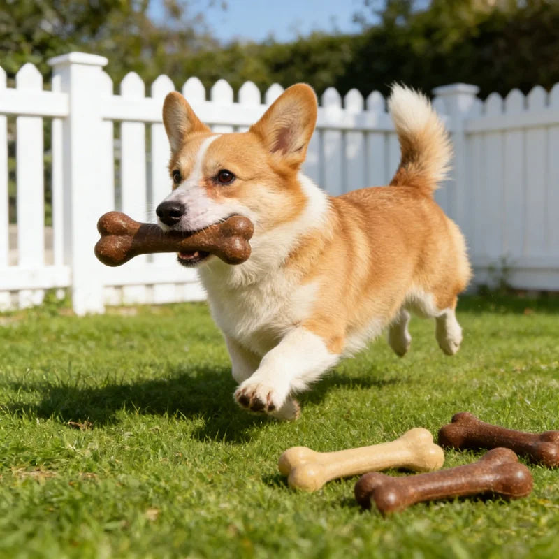 Durable Dog Bone Chew Toy
