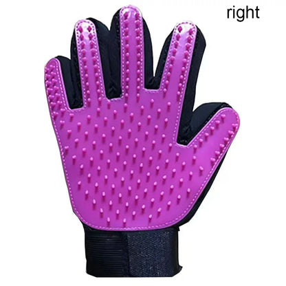Pet Hair Removing Grooming Glove