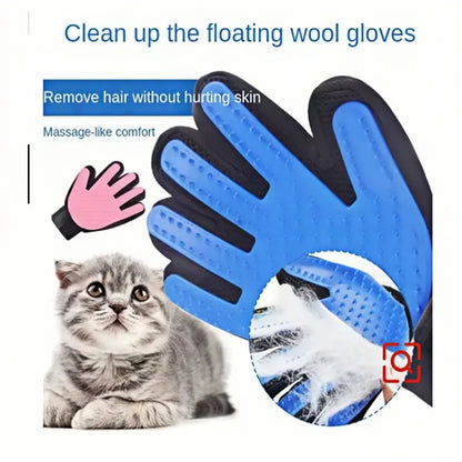 Pet Hair Removing Grooming Glove