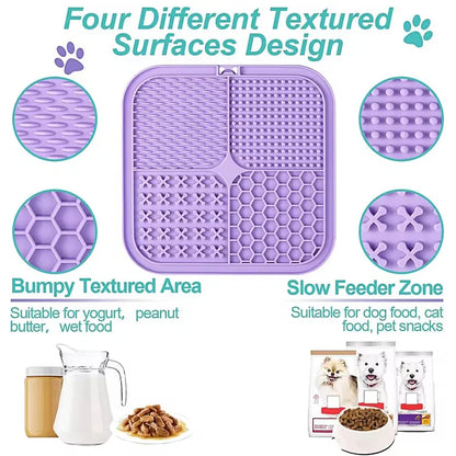 Interactive Pet Licking Mat